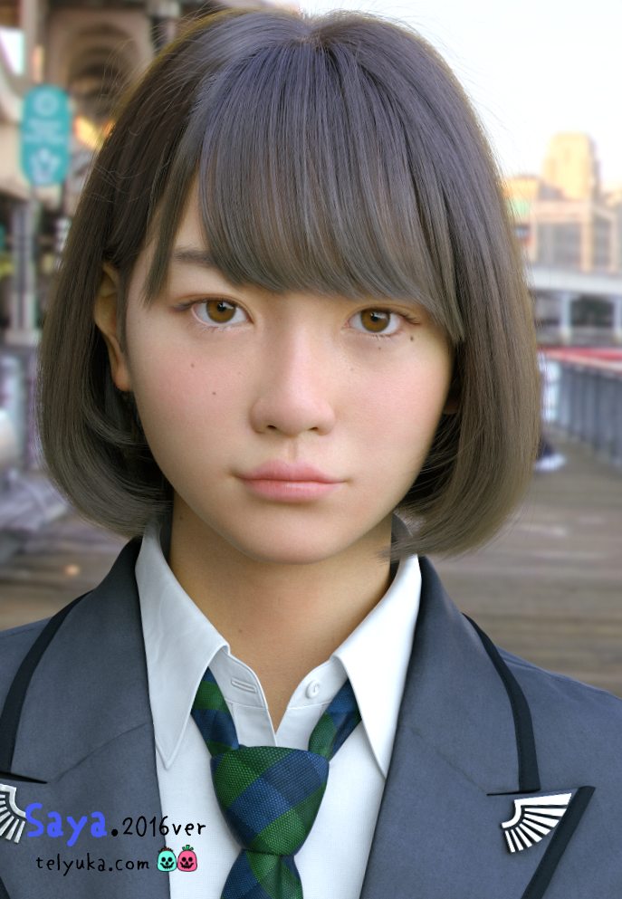 2016年のSaya、ブレザー姿