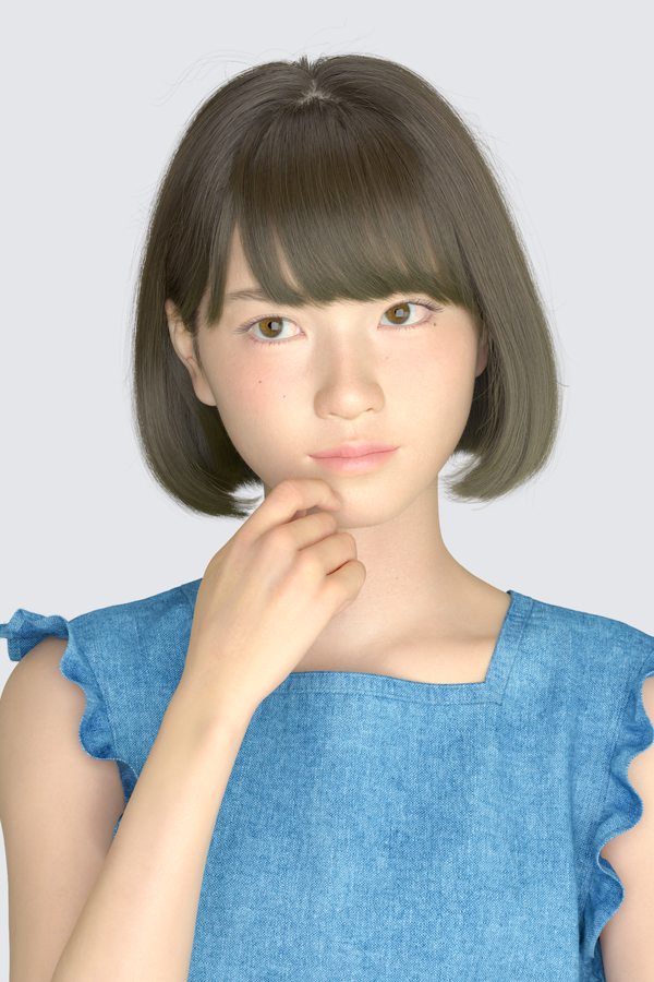 Sayaのポートレートスタディ